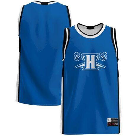Hampton Pirates GameDay Greats Lightweight Basketball Jersey - Blue - Front View