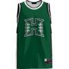 Hawaii Rainbow Warriors GameDay Greats Lightweight Basketball Jersey - Green - Side View