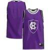 Holy Cross Crusaders GameDay Greats Lightweight Basketball Jersey - Purple - Front View