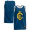 Ithaca College Bombers GameDay Greats Lightweight Basketball Jersey - Blue - Front View