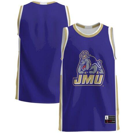 James Madison Dukes GameDay Greats Lightweight Basketball Jersey - Purple - Front View