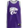 Kansas State Wildcats GameDay Greats Lightweight Basketball Jersey - Purple - Side View
