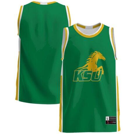 Kentucky State Thorobreds GameDay Greats Lightweight Basketball Jersey - Green - Front View