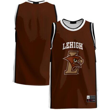 Lehigh Mountain Hawks GameDay Greats Lightweight Basketball Jersey - Brown - Front View