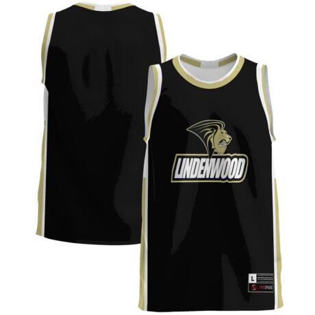 Lindenwood Lions GameDay Greats Lightweight Basketball Jersey - Gold - Front View