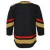 Vegas Golden Knights Youth Special Edition 2.0 Premier Blank Jersey - Black - Detail View