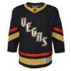 Vegas Golden Knights Youth Special Edition 2.0 Premier Blank Jersey - Black - Side View