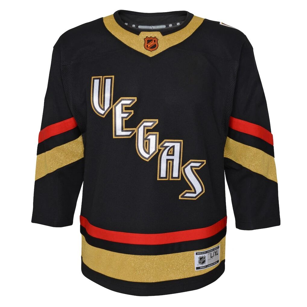 Vegas Golden Knights Youth Special Edition 2.0 Premier Blank Jersey