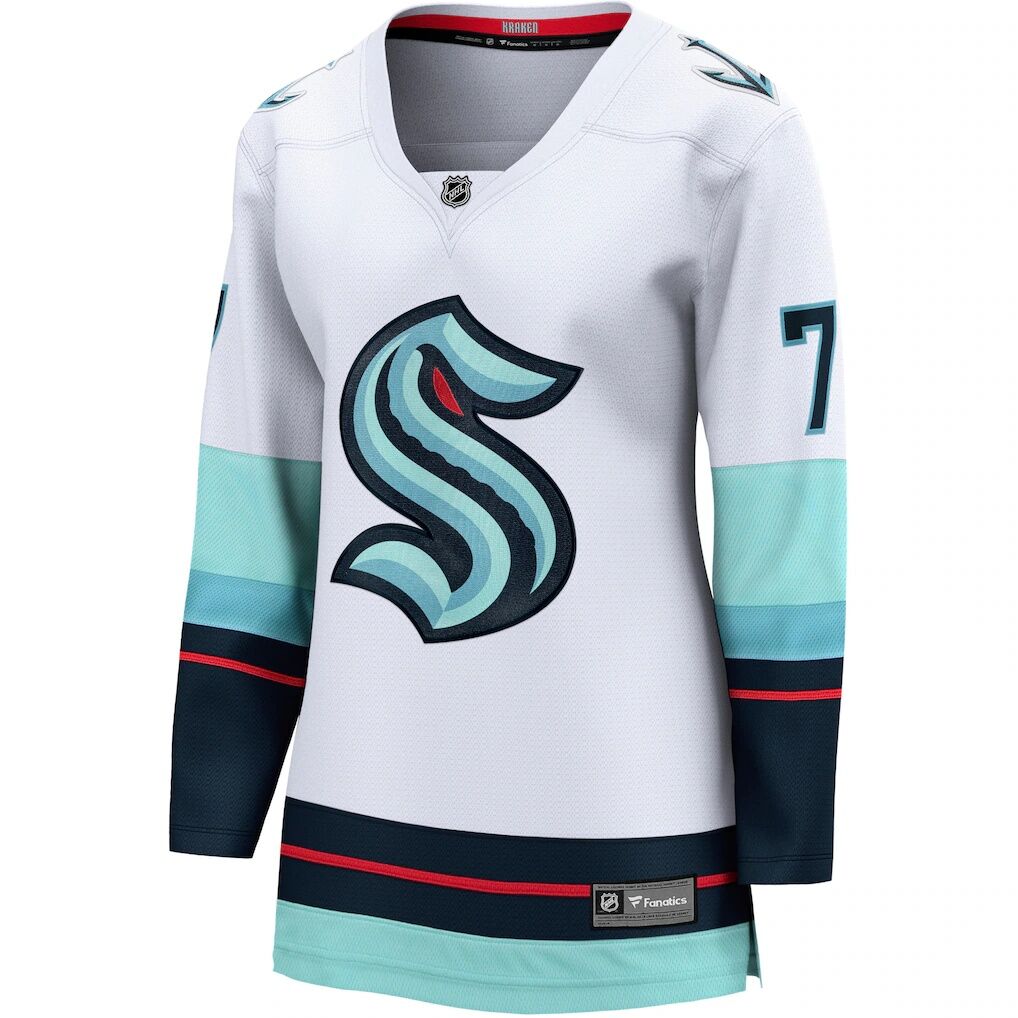 Jordan Eberle Seattle Kraken Fashion7 Women's Away Breakaway Jersey
