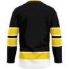 Appalachian State Mountaineers GameDay Greats Hockey Jersey - Black - Detail View