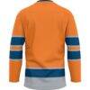 Bucknell Bison GameDay Greats Hockey Jersey - Blue - Detail View