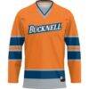 Bucknell Bison GameDay Greats Hockey Jersey - Blue - Side View