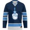 Citadel Bulldogs GameDay Greats Hockey Jersey - Navy - Side View