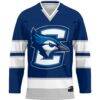 Creighton Bluejays GameDay Greats Hockey Jersey - Blue - Side View