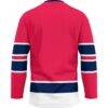 Dayton Flyers GameDay Greats Hockey Jersey - Red - Detail View