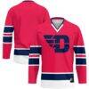 Dayton Flyers GameDay Greats Hockey Jersey - Red - Front View