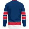 Gonzaga Bulldogs GameDay Greats Hockey Jersey - Navy - Detail View