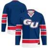 Gonzaga Bulldogs GameDay Greats Hockey Jersey - Navy - Front View