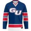 Gonzaga Bulldogs GameDay Greats Hockey Jersey - Navy - Side View