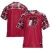 Bridgewater State Bears GameDay Greats Football Jersey - Red - Front View