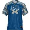 Charleston Southern Buccaneers GameDay Greats Football Jersey - Blue - Side View