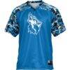 Cheyney Wolves GameDay Greats Football Jersey - Blue - Side View