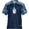Citadel Bulldogs GameDay Greats Football Jersey - Navy - Side View