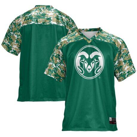 Colorado State Rams GameDay Greats Football Jersey - Green - Front View
