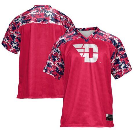Dayton Flyers GameDay Greats Football Jersey - Red - Front View