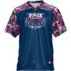 Florida Atlantic Owls GameDay Greats Football Jersey - Navy - Side View