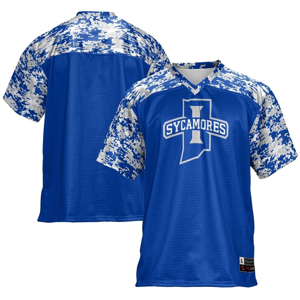 Indiana State Sycamores GameDay Greats Football Jersey - Royal