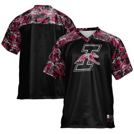 IUPUI Jaguars GameDay Greats Football Jersey - Black - Front View