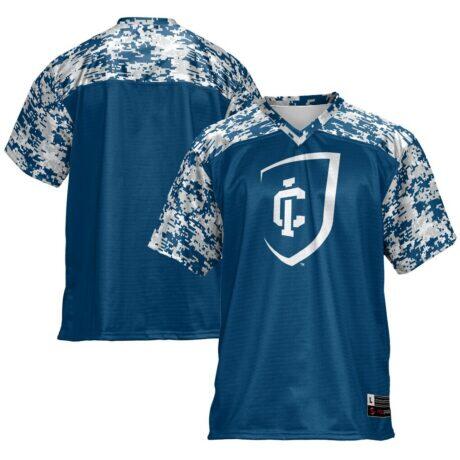 Ithaca College Bombers GameDay Greats Football Jersey - Blue - Front View
