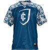 Ithaca College Bombers GameDay Greats Football Jersey - Blue - Side View