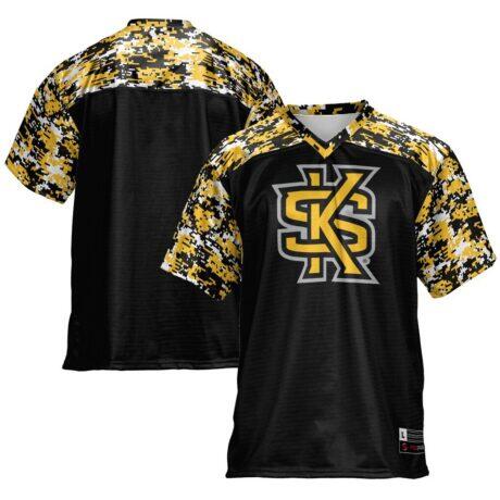 Kennesaw State Owls GameDay Greats Football Jersey - Black - Front View