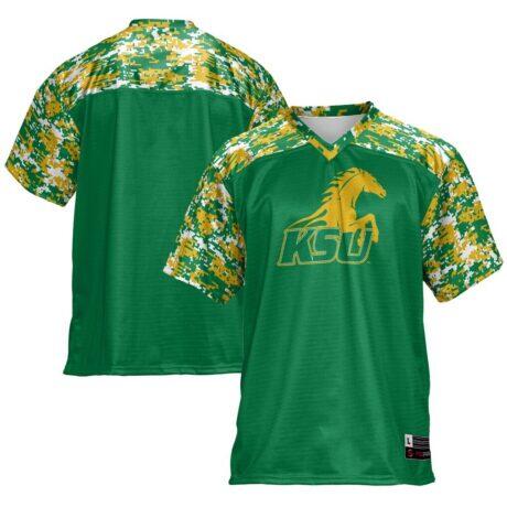 Kentucky State Thorobreds GameDay Greats Football Jersey - Green - Front View