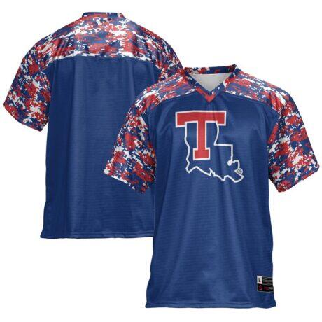 Louisiana Tech Bulldogs GameDay Greats Football Jersey - Blue - Front View