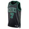 Jaylen Brown Boston Celtics Jordan Brand Unisex Swingman Jersey - Black - Side View