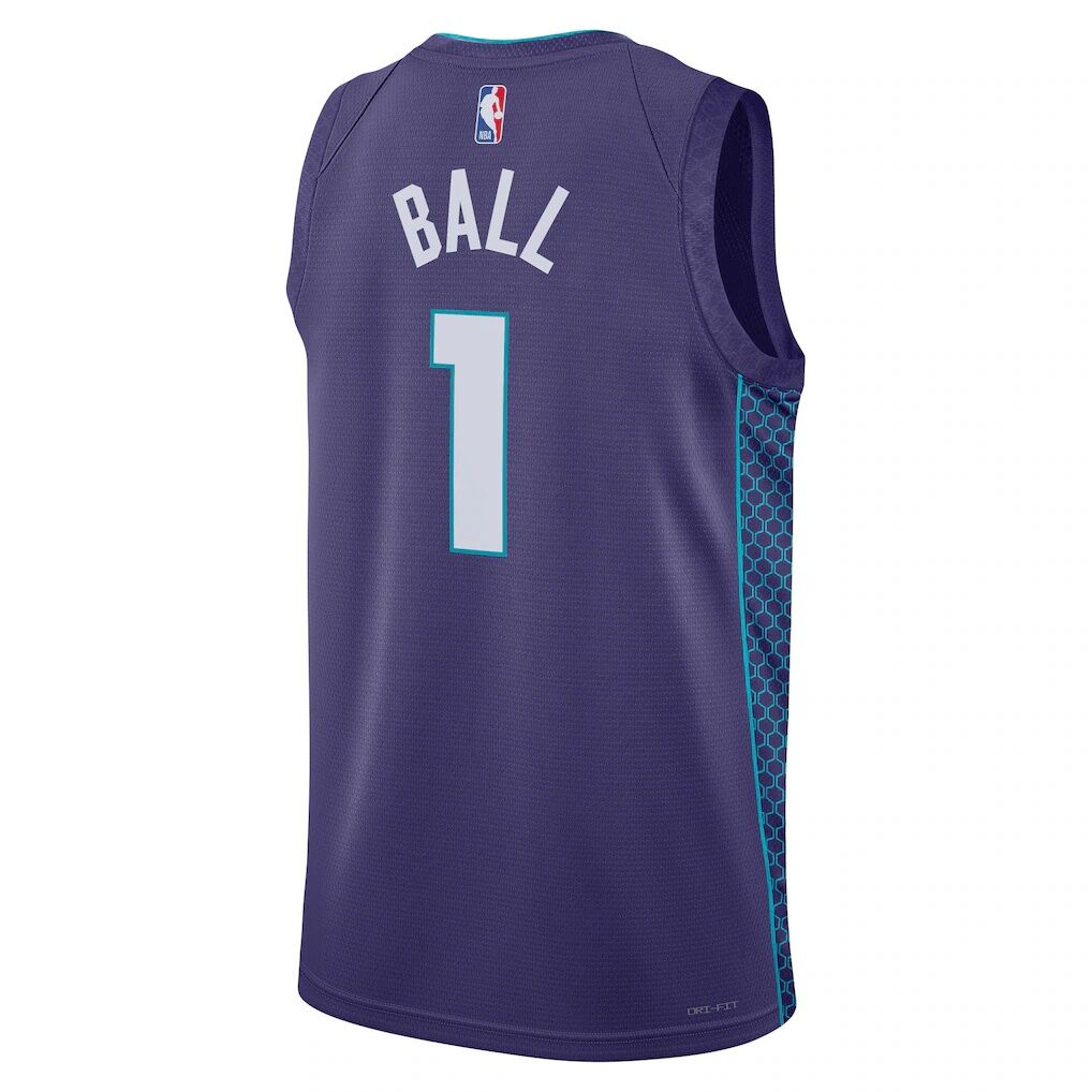 LaMelo Ball Charlotte Hornets Jordan Brand Unisex Swingman Jersey – Statement Edition