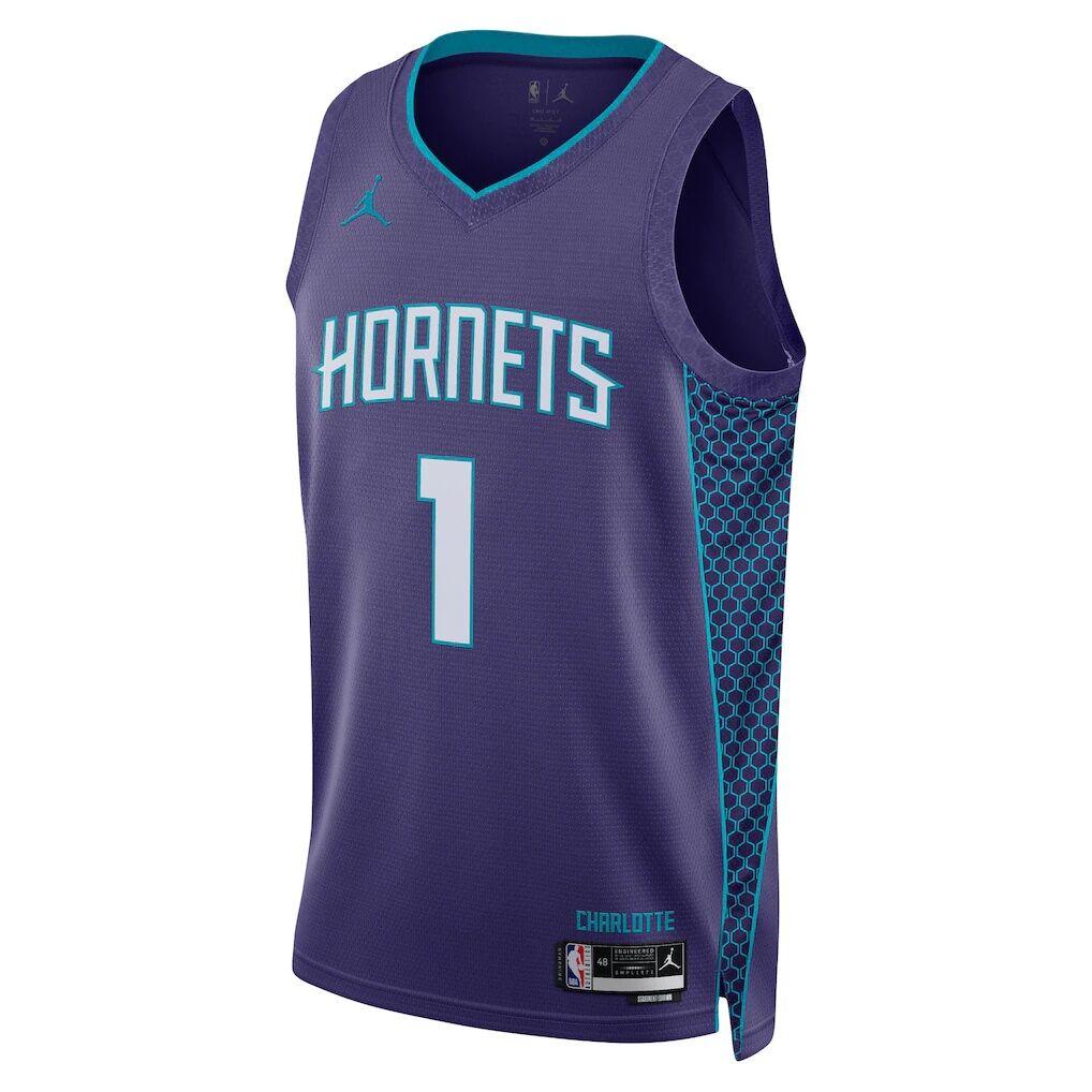 LaMelo Ball Charlotte Hornets Jordan Brand Unisex Swingman Jersey – Statement Edition