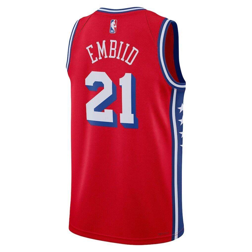 Joel Embiid Philadelphia 76ers Jordan Brand Unisex Swingman Jersey - Statement Edition