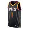Devin Booker Phoenix Suns Jordan Brand Unisex Swingman Jersey - Black - Side View