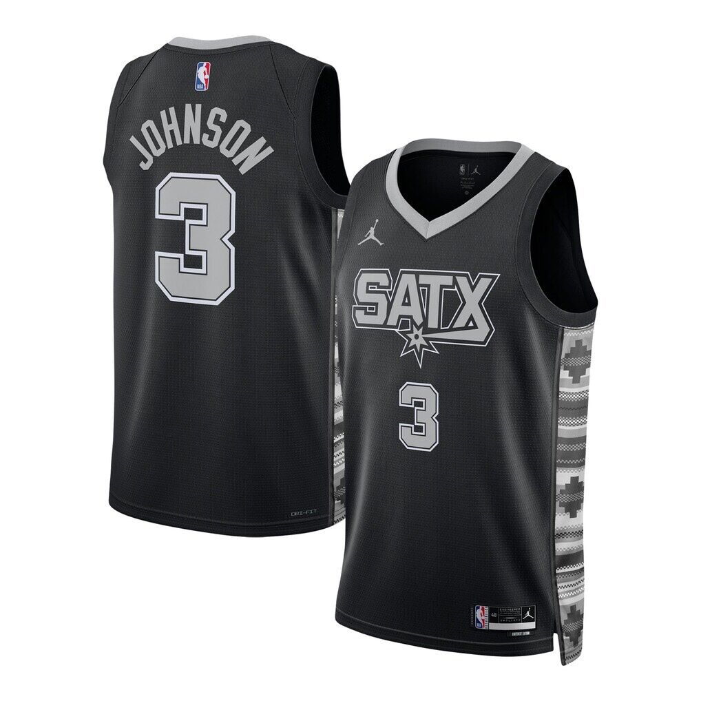 Keldon Johnson San Antonio Spurs Jordan Brand Unisex Swingman Jersey - Statement Edition