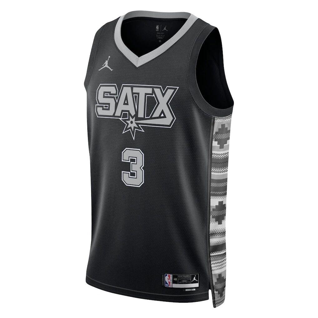 Keldon Johnson San Antonio Spurs Jordan Brand Unisex Swingman Jersey - Statement Edition