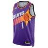 Devin Booker Phoenix Suns Nike Swingman Jersey - Purple - Side View