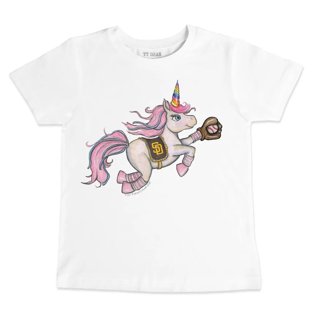 San Diego Padres Tiny Turnip Toddler Unicorn T-Shirt