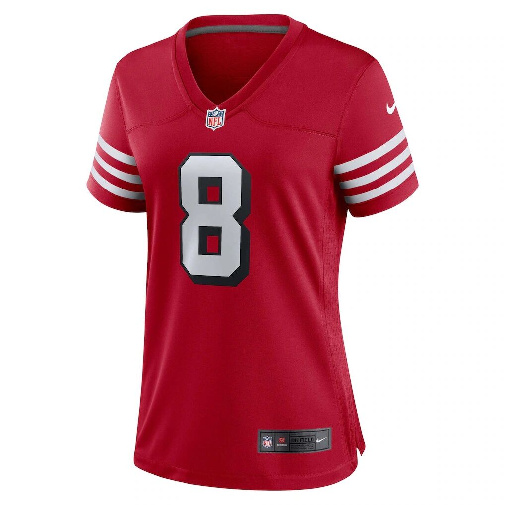 Steve Young San Francisco 49ers Nike Women's Alternate Game Jersey - Scarlet