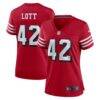 Ronnie Lott San Francisco 49ers Nike Women's Alternate Game Jersey - - Front View
