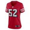 Patrick Willis San Francisco 49ers Nike Women's Alternate Game Jersey - - Side View
