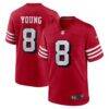 Steve Young San Francisco 49ers Nike Retired Player Alternate Game Jersey - - Front View